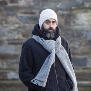 Hand Woven Scarf - Irish Lambs Wool