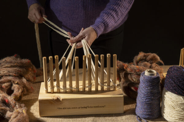 The Ancient Art of Weaving Peg Loom with Christina Drennan