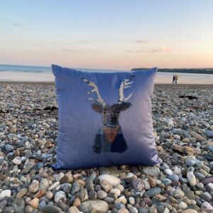 Limited Edition Cushion – Stag Head