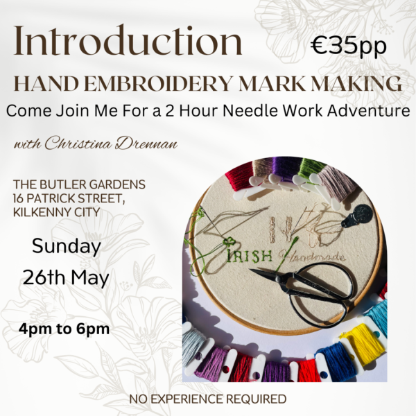 Introduction into Hand Embroidery