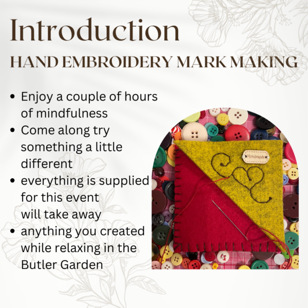 Introduction Into Hand Embroidery