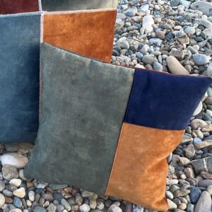 Luxurious Patchwork Cushion