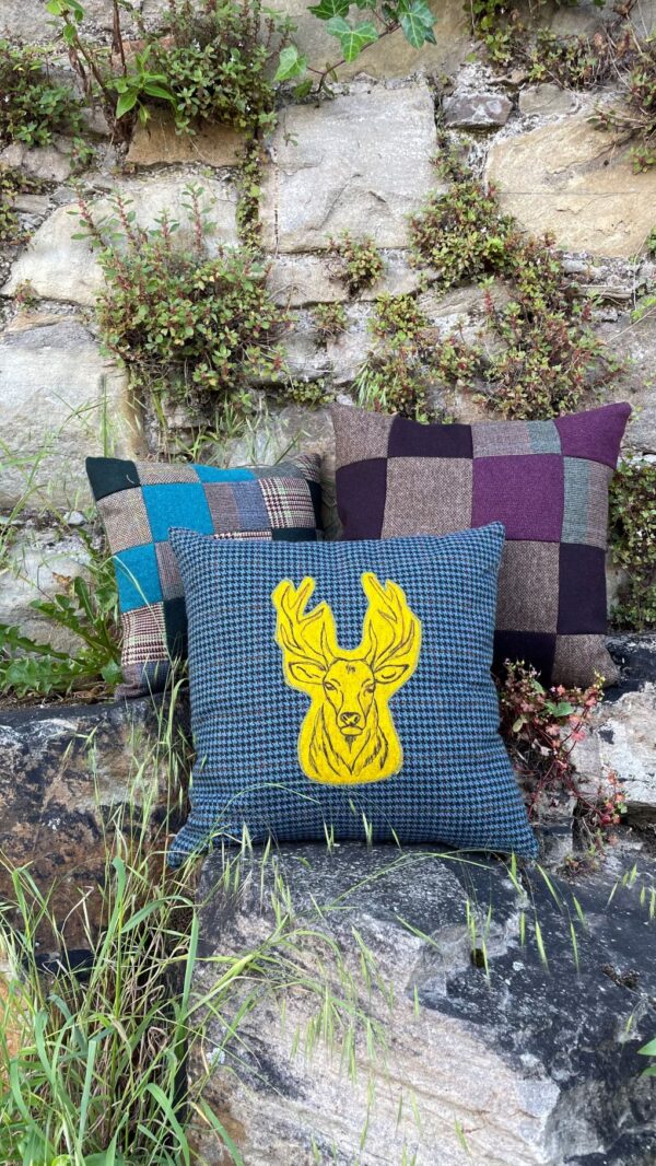 Stag Head Cushion 3