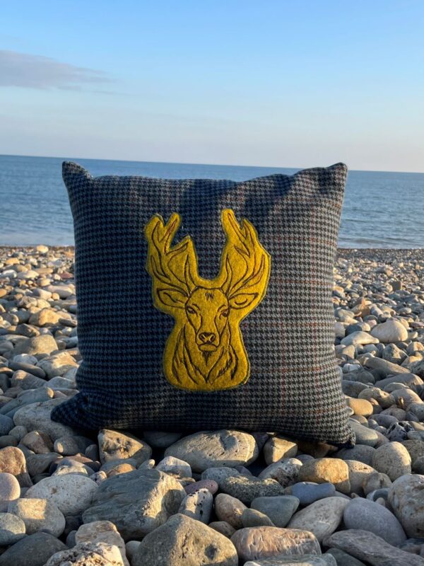 Stag Head Cushion 7