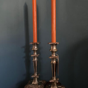 Vintage Silver Plated Candle Sticks